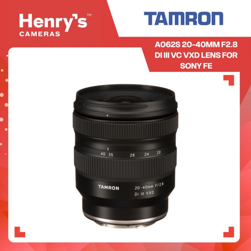 Tamron A062S 20-40mm F2.8 DI III VC VXD Lens for Sony FE